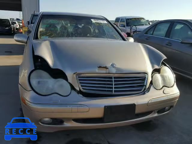 2002 MERCEDES-BENZ C 240 WDBRF61J42E009014 зображення 8