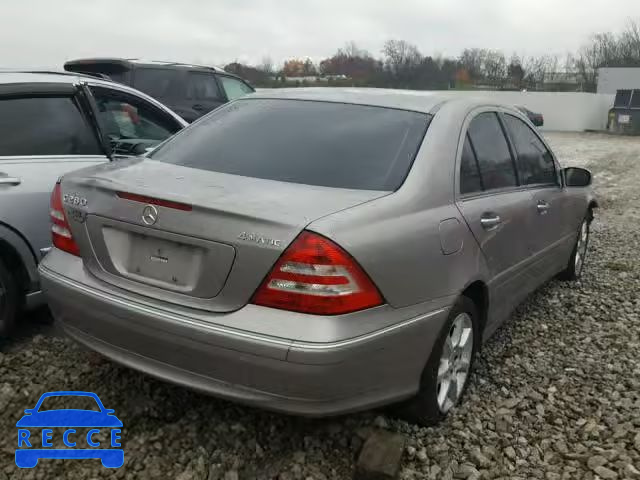 2007 MERCEDES-BENZ C 280 4MAT WDBRF92HX7F873211 зображення 3