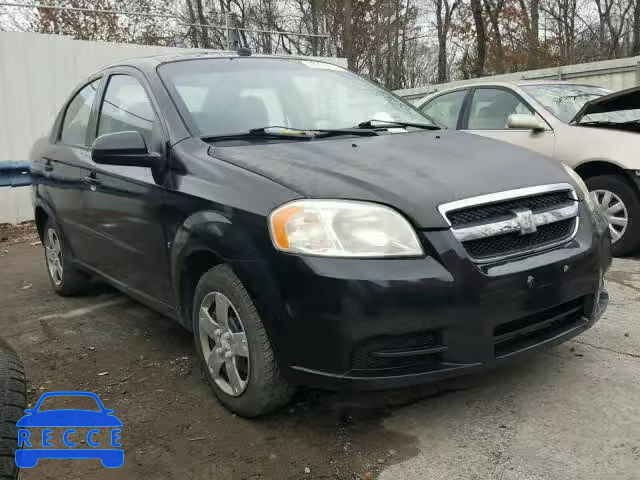 2009 CHEVROLET AVEO LS KL1TD56E49B620554 зображення 0