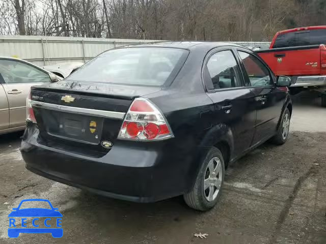 2009 CHEVROLET AVEO LS KL1TD56E49B620554 Bild 3