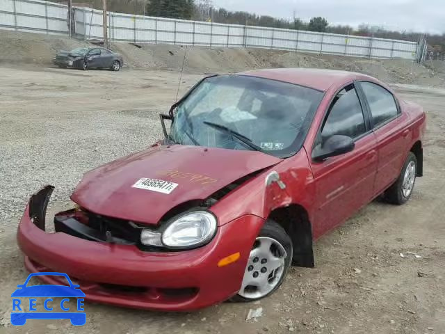 2000 DODGE NEON BASE 1B3ES46C5YD762917 Bild 1