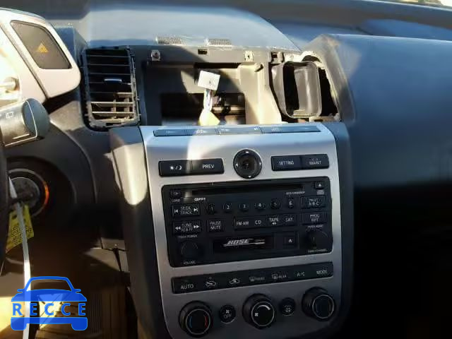 2003 NISSAN MURANO SL JN8AZ08WX3W217693 image 8