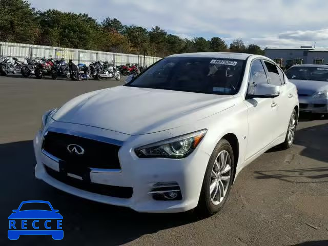 2015 INFINITI Q50 BASE JN1BV7ARXFM393123 зображення 1