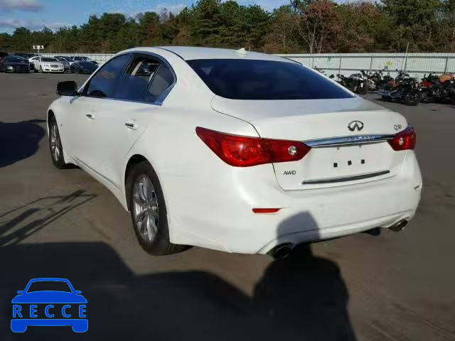 2015 INFINITI Q50 BASE JN1BV7ARXFM393123 image 2