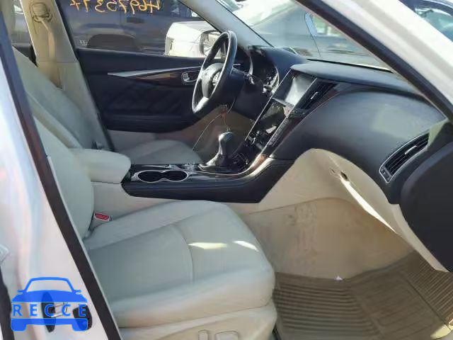 2015 INFINITI Q50 BASE JN1BV7ARXFM393123 image 4