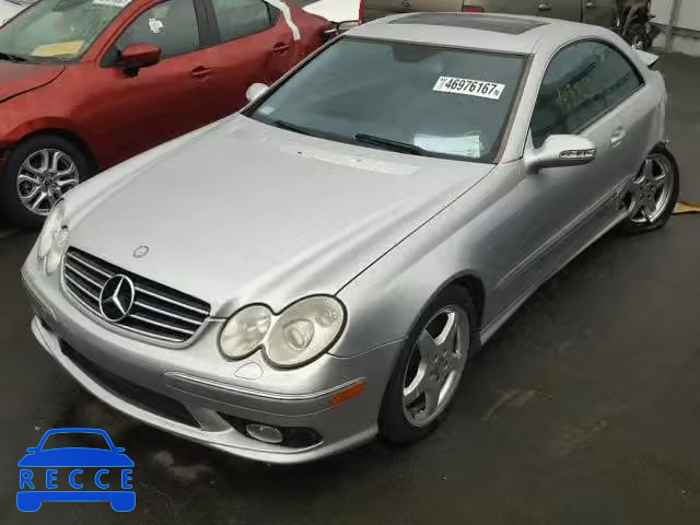 2003 MERCEDES-BENZ CLK 500 WDBTJ75J93F017139 зображення 1