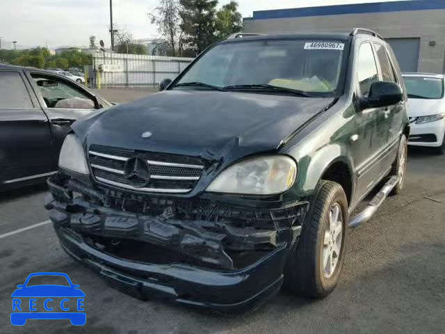 2000 MERCEDES-BENZ ML 430 4JGAB72E2YA211413 зображення 1