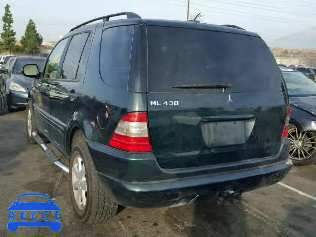 2000 MERCEDES-BENZ ML 430 4JGAB72E2YA211413 зображення 2