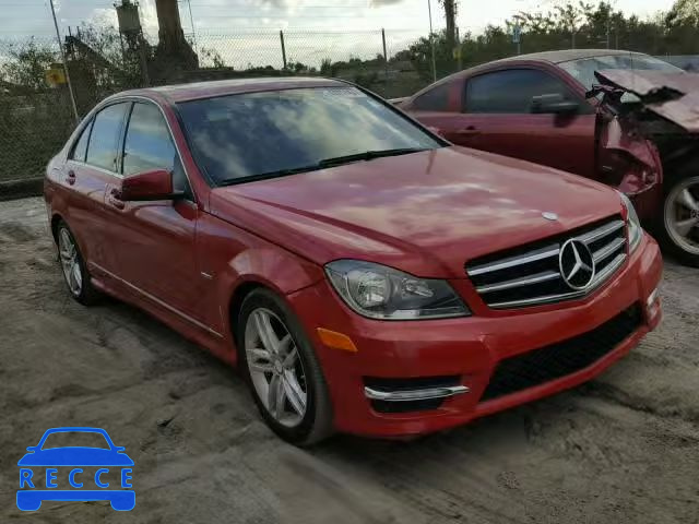 2012 MERCEDES-BENZ C 250 WDDGF4HB8CR230434 зображення 0