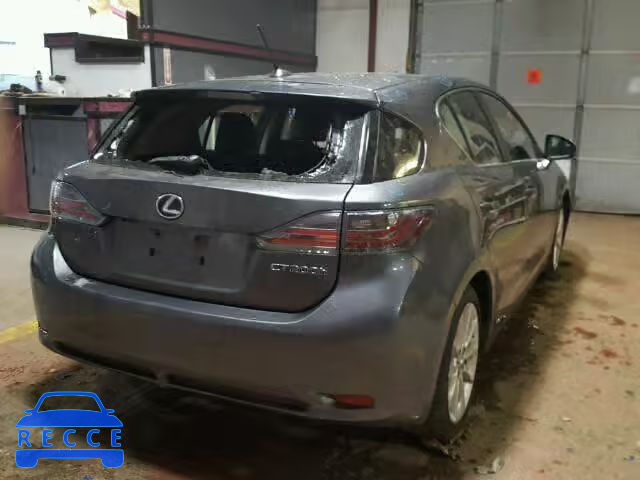 2012 LEXUS CT 200 JTHKD5BH7C2110662 зображення 3