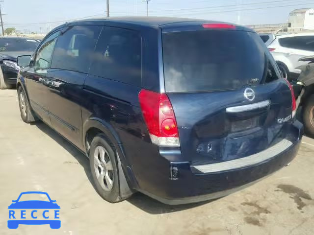 2007 NISSAN QUEST S 5N1BV28U17N115681 image 2