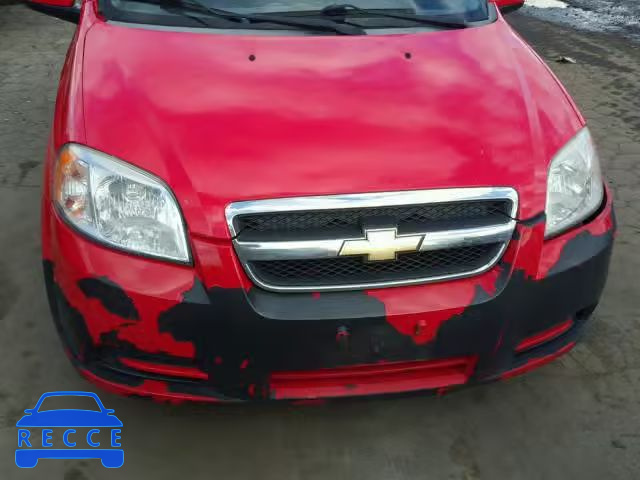 2011 CHEVROLET AVEO LS KL1TD5DE9BB159585 зображення 8