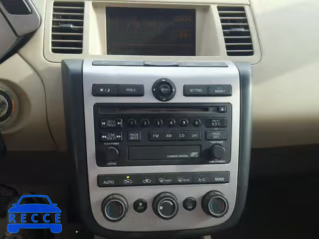 2005 NISSAN MURANO SL JN8AZ08TX5W326180 image 8