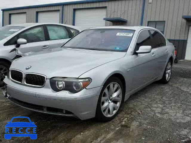 2003 BMW 745 I WBAGL63403DP67655 Bild 1