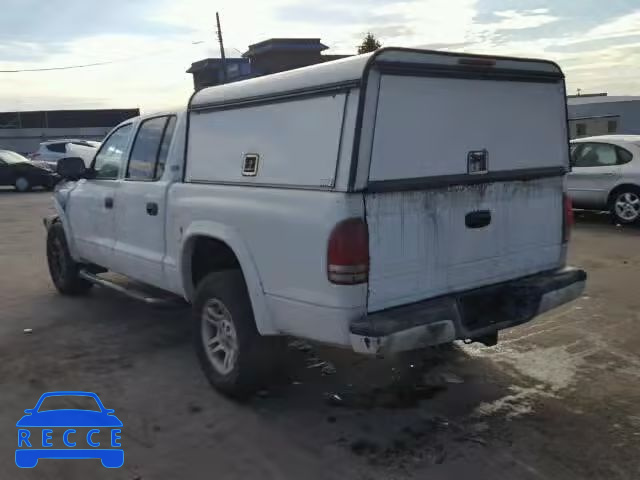 2001 DODGE DAKOTA QUA 1B7GG2AZ81S212346 image 2