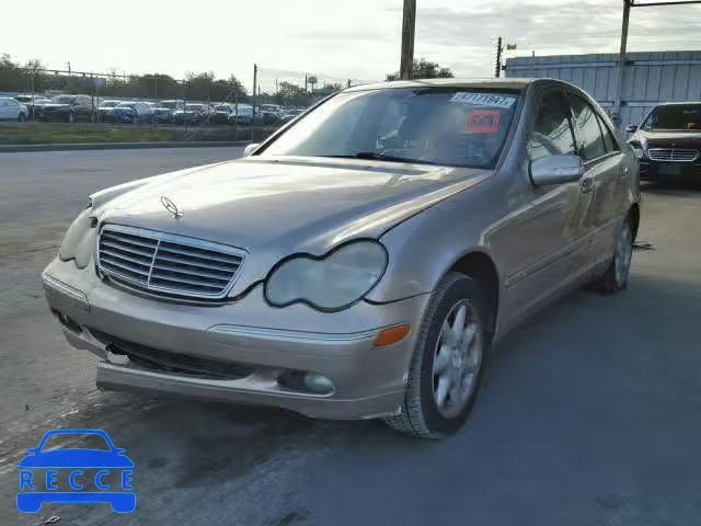 2003 MERCEDES-BENZ C 240 WDBRF61J23F298762 зображення 1