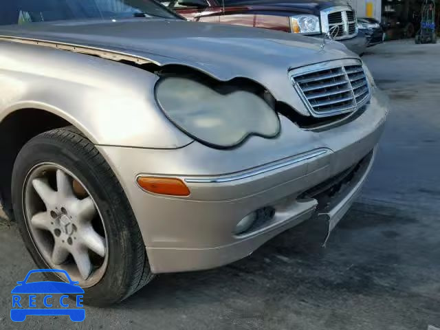 2003 MERCEDES-BENZ C 240 WDBRF61J23F298762 зображення 8