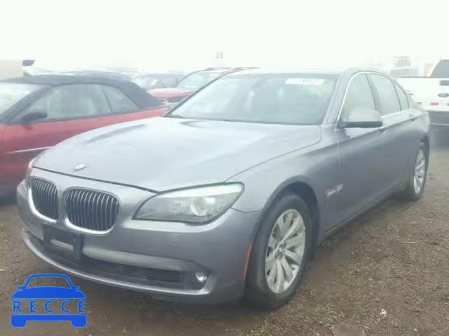 2010 BMW 750 I WBAKC6C56ACL67623 image 1