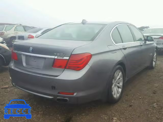 2010 BMW 750 I WBAKC6C56ACL67623 зображення 3