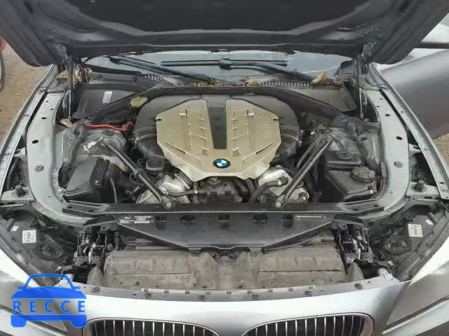 2010 BMW 750 I WBAKC6C56ACL67623 зображення 6