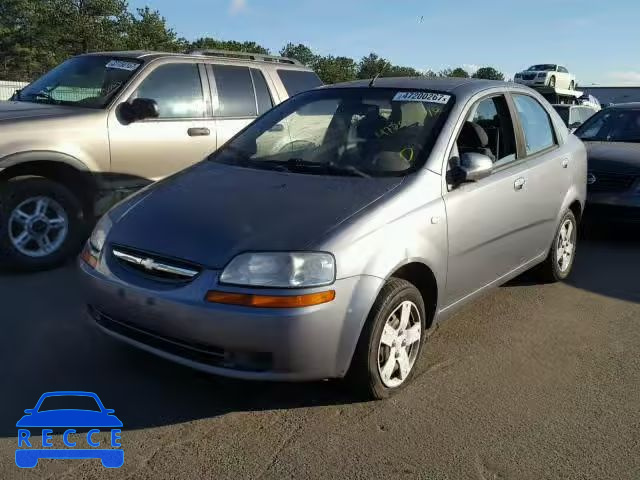 2006 CHEVROLET AVEO BASE KL1TD56656B664986 image 1