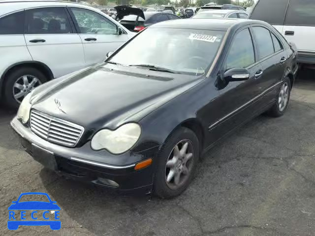 2001 MERCEDES-BENZ C 240 WDBRF61J01F090179 image 1