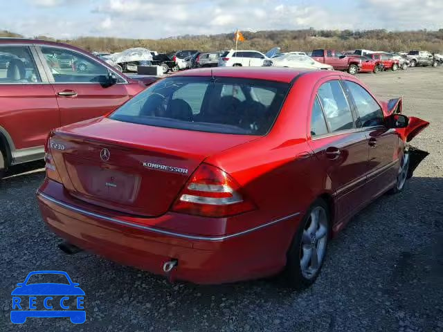 2005 MERCEDES-BENZ C 230K SPO WDBRF40J45F714660 image 3