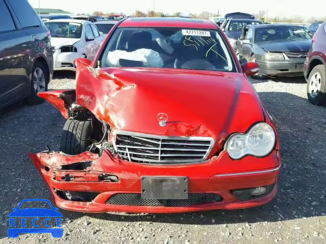 2005 MERCEDES-BENZ C 230K SPO WDBRF40J45F714660 image 6