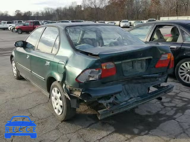 1999 HONDA CIVIC BASE 2HGEJ6610XH578094 image 2