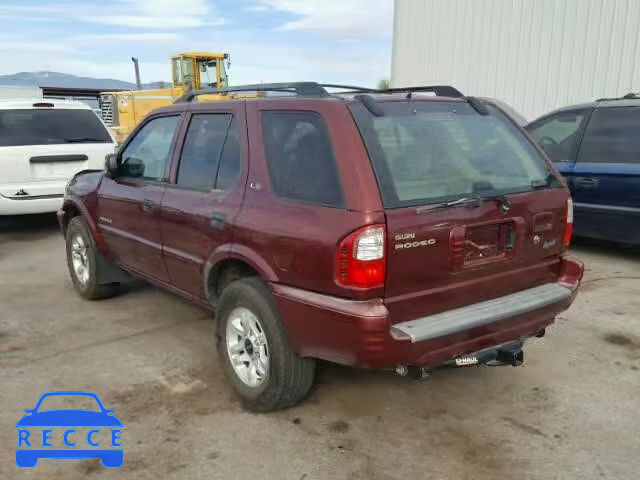 2002 ISUZU RODEO S 4S2CK58W024332369 зображення 2