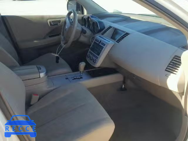 2006 NISSAN MURANO SL JN8AZ08W56W534964 image 4