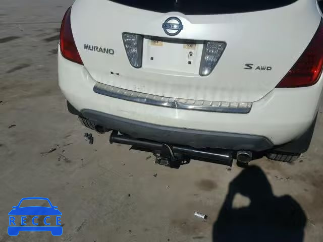 2006 NISSAN MURANO SL JN8AZ08W56W534964 image 8