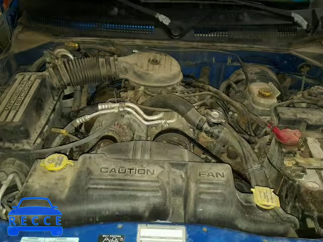 2001 DODGE DAKOTA QUA 1B7GG2AX81S175460 image 6