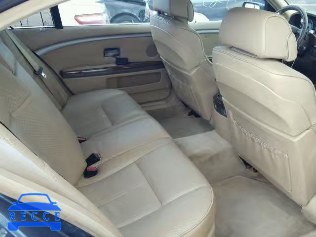 2006 BMW 750 LI WBAHN83556DT62267 зображення 5