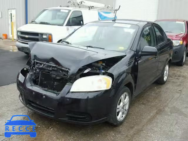 2011 CHEVROLET AVEO LS KL1TD5DE2BB160089 image 1