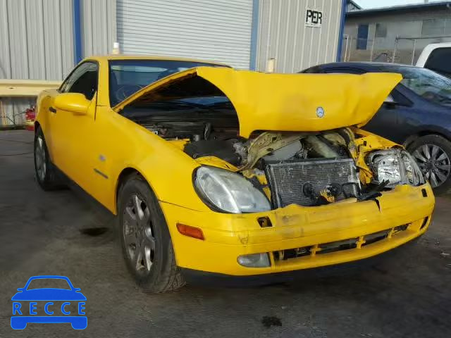 2000 MERCEDES-BENZ SLK 230 KO WDBKK47F4YF154450 Bild 0