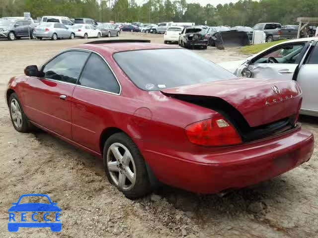 2001 ACURA 3.2CL TYPE 19UYA42651A004731 image 2