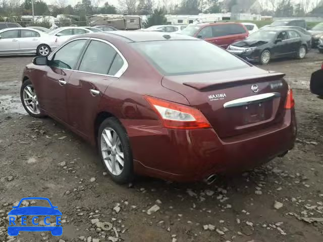 2011 NISSAN MAXIMA S 1N4AA5AP5BC802626 зображення 2