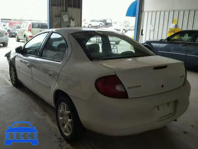 2000 DODGE NEON BASE 1B3ES46CXYD725765 image 2