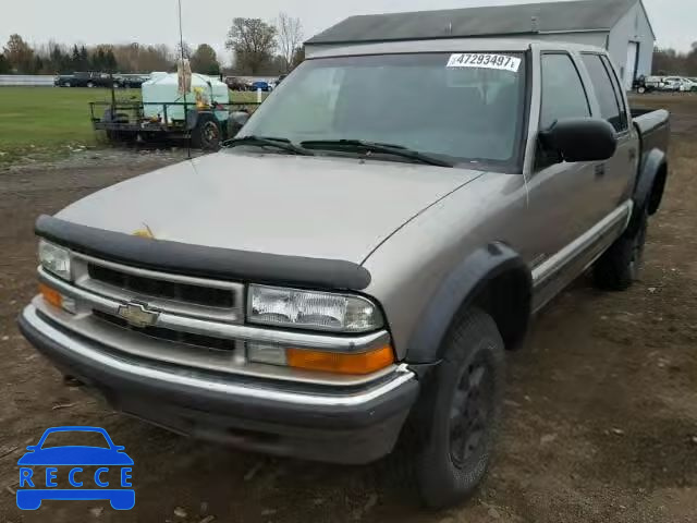 2002 CHEVROLET S TRUCK S1 1GCDT13W62K171454 Bild 1