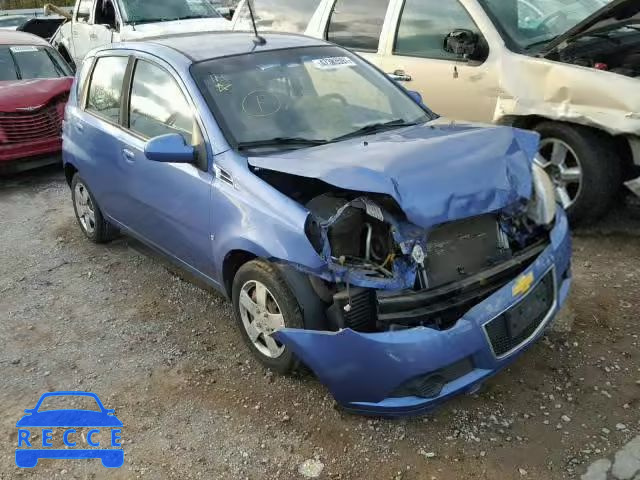 2009 CHEVROLET AVEO LS KL1TD66E49B312130 зображення 0