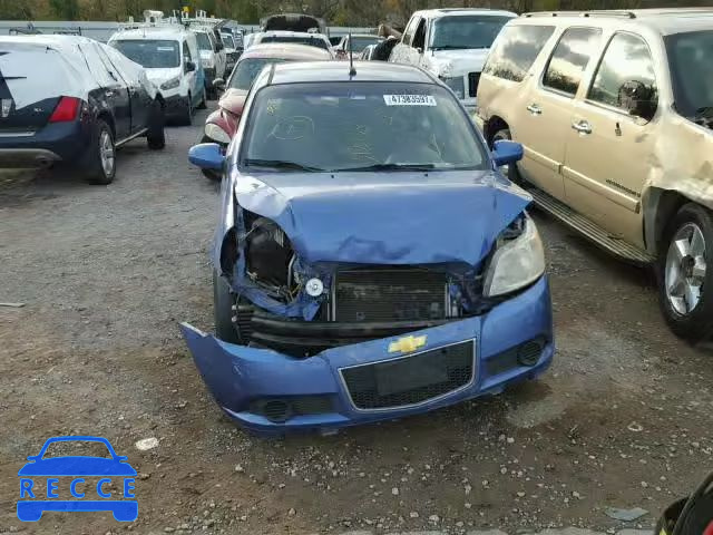 2009 CHEVROLET AVEO LS KL1TD66E49B312130 зображення 8