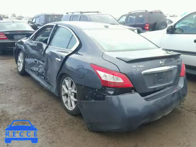 2009 NISSAN MAXIMA S 1N4AA51E19C807122 image 2