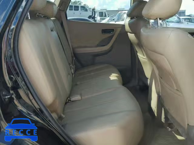 2004 NISSAN MURANO SL JN8AZ08T74W222440 зображення 5