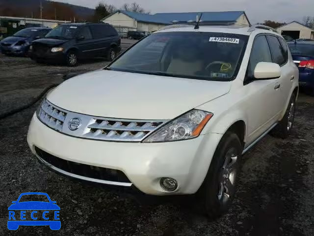 2007 NISSAN MURANO SL JN8AZ08W37W645479 image 1