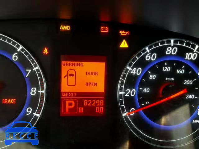 2008 INFINITI EX35 BASE JNKAJ09F88M352450 image 7