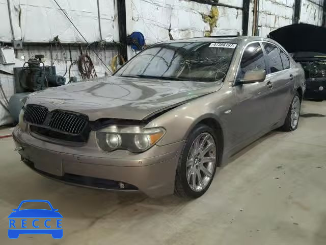 2003 BMW 745 I WBAGL63413DP63677 image 1