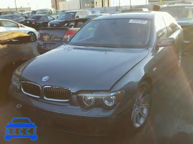 2002 BMW 745 I WBAGL63412DP53164 image 1