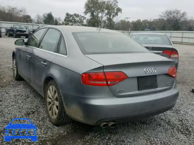 2010 AUDI A4 PREMIUM WAUFFAFL1AN045403 зображення 2