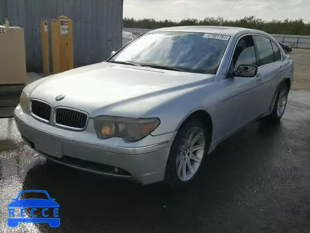 2004 BMW 745 LI WBAGN63544DS54557 зображення 1